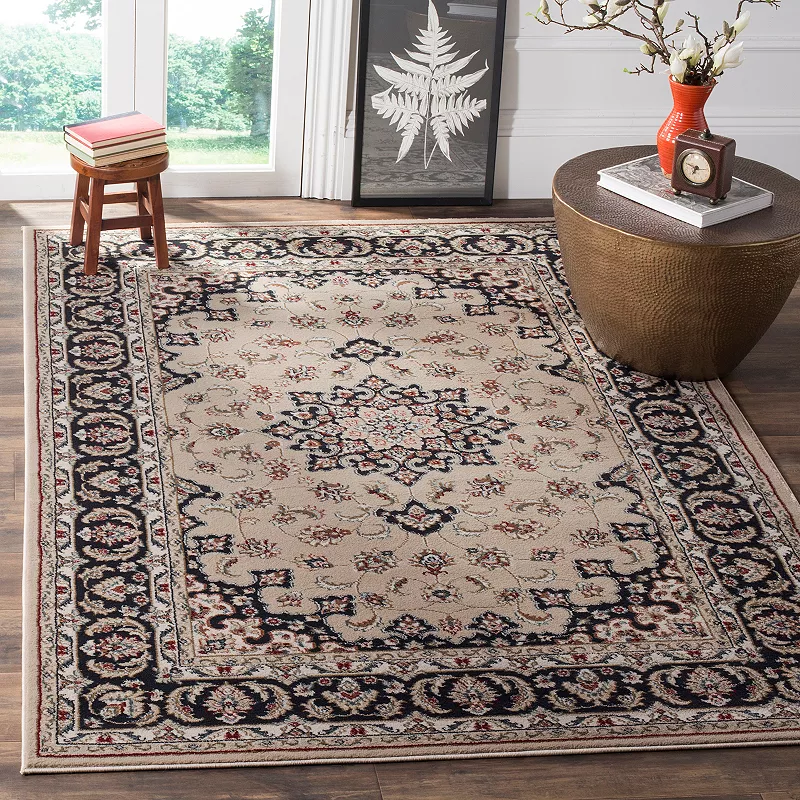 Safavieh Lyndhurst Framed Medallion Floral Rug