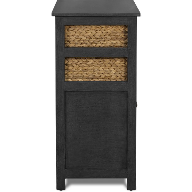 Elmhurst Cabinet Black And Weathered Clickdecor