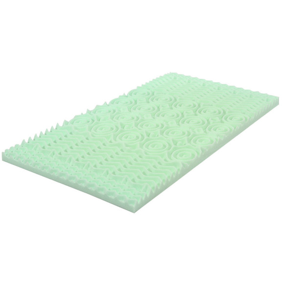 Costway 38954126 3 Inch Comfortable Mattress Toppe...