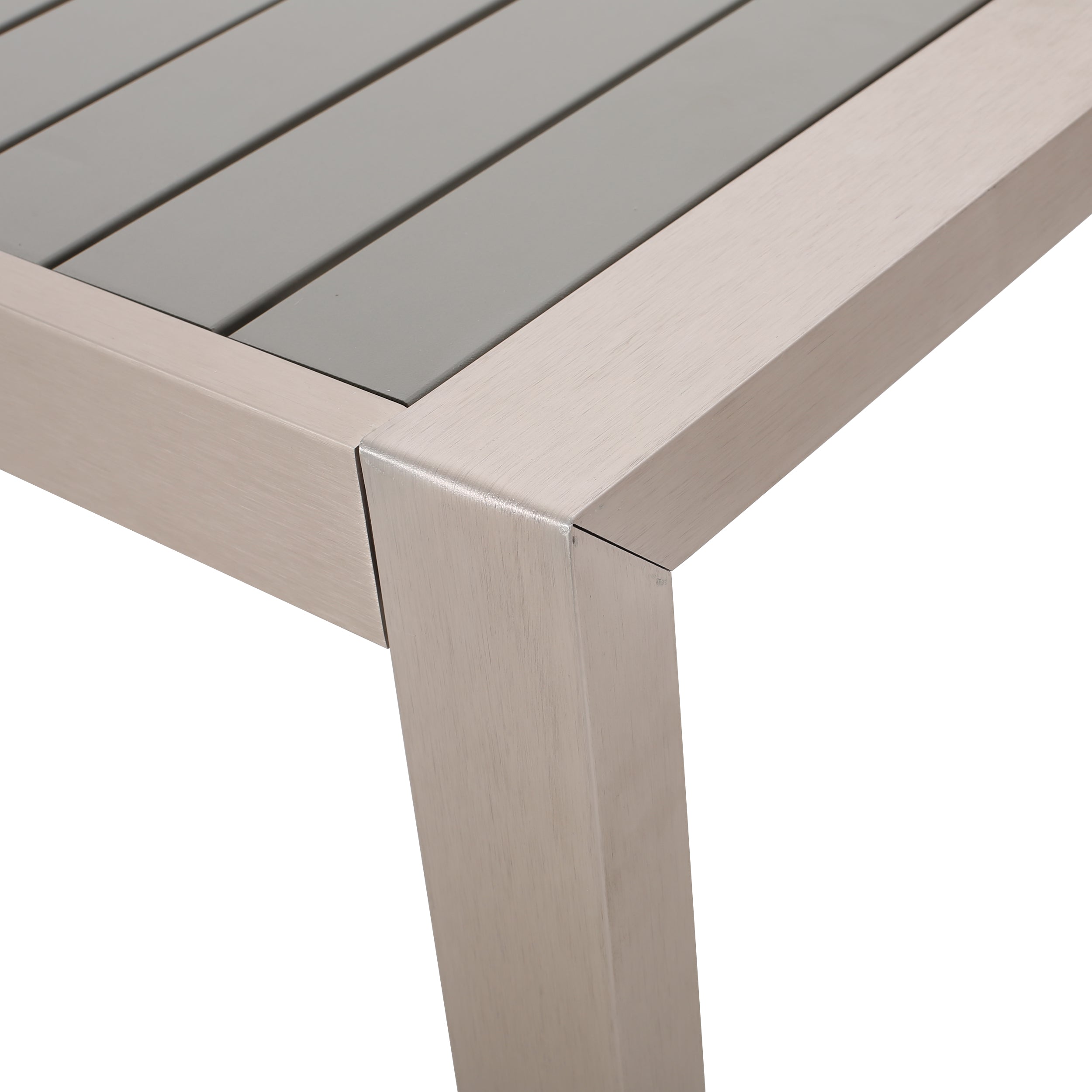 Nealie Outdoor Aluminum Dining Table