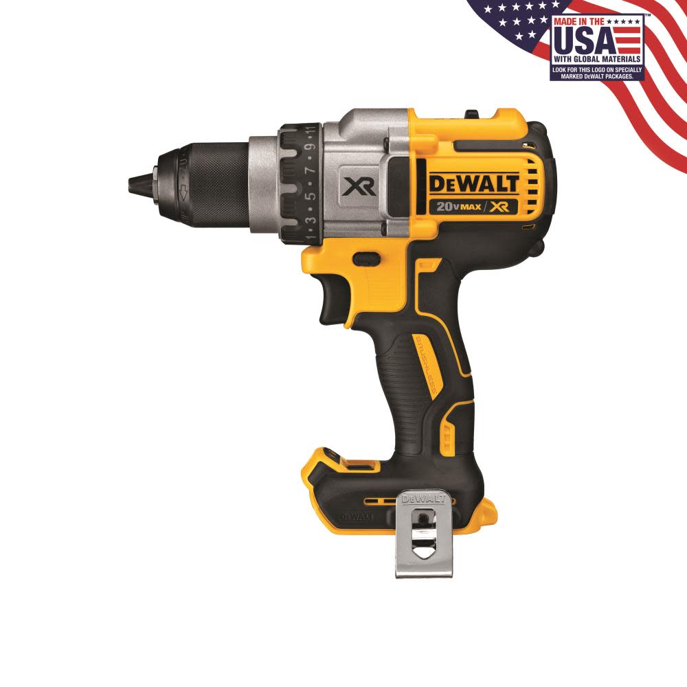 DCD991B20V MAX XR LITHIUM ION BRUSHLESS 3-SPEED DRILL/DRIVER BARE TOOL