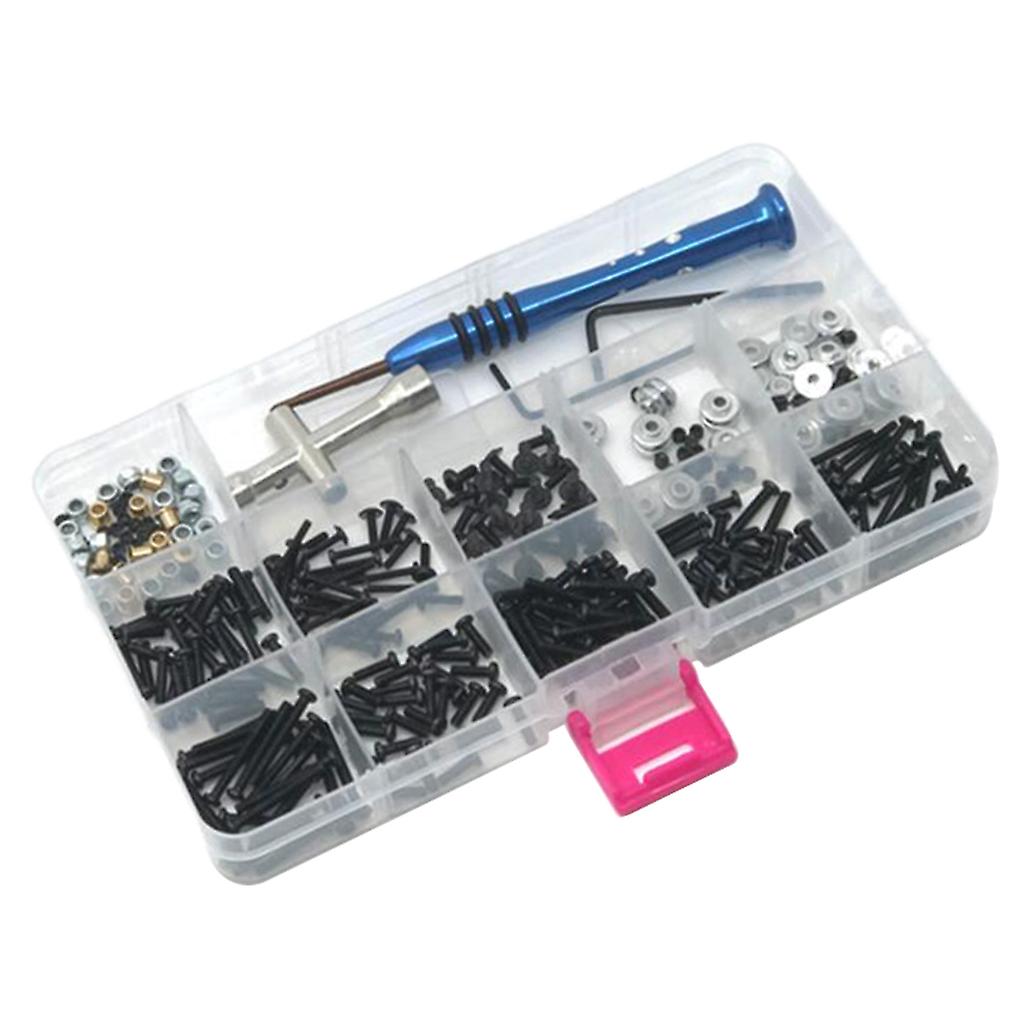 Metal Rc Screw Kit Repair Screws Assortment Set For Wpl Scale Rc Parts Accs