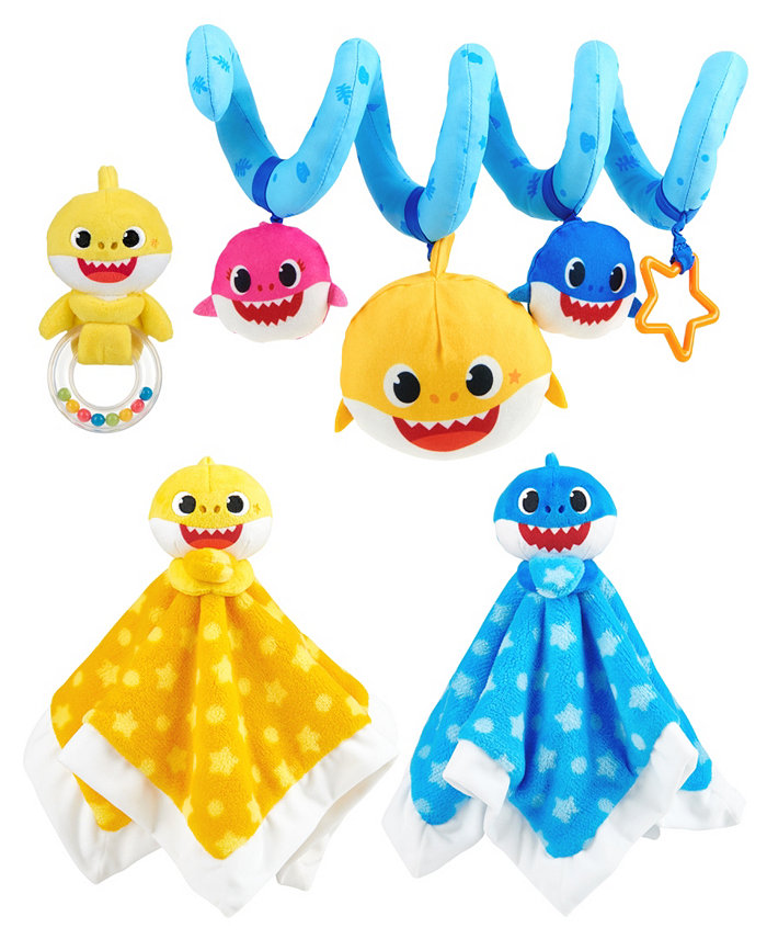 Baby Shark Stroller Toy Rattle Set