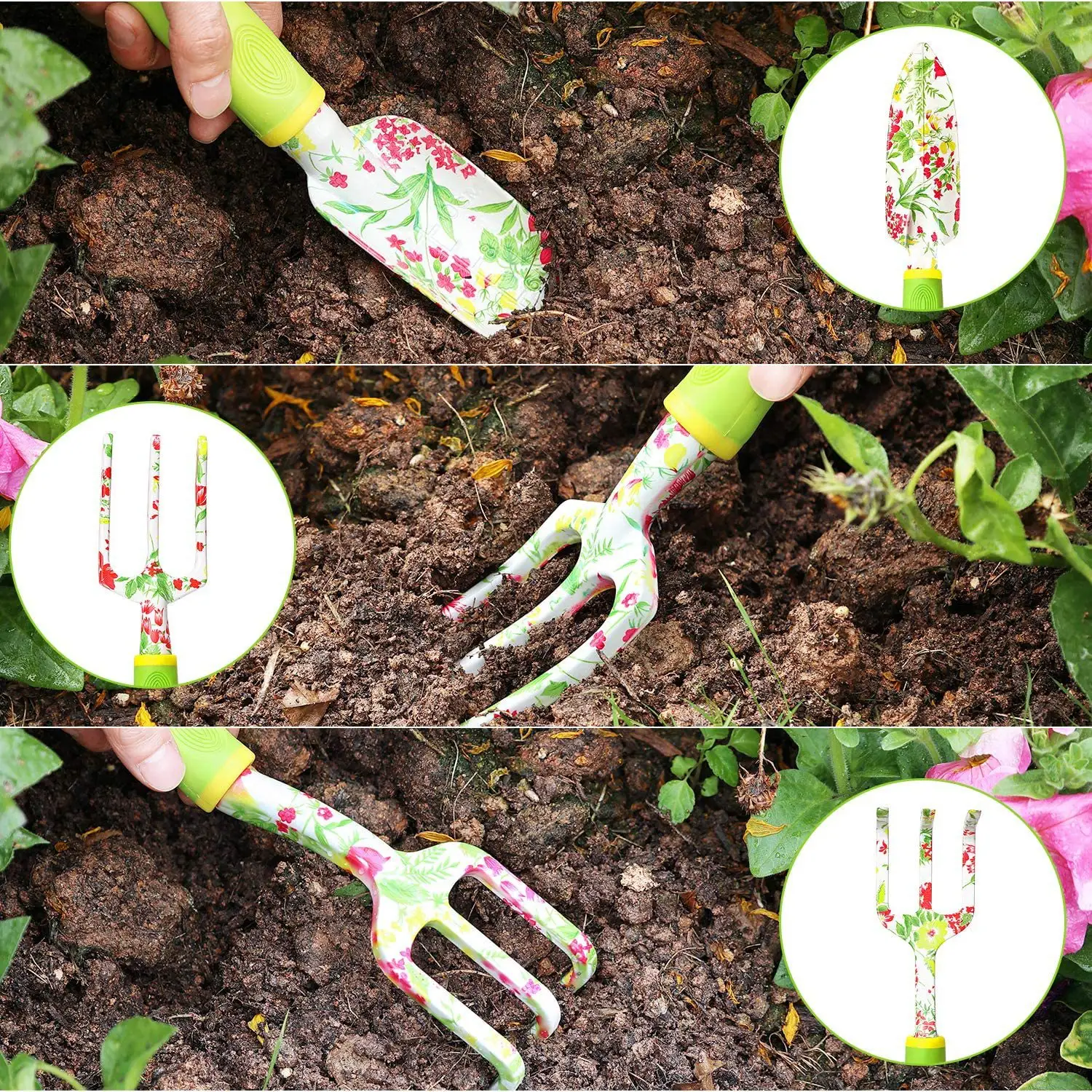 Succulent Planting Tools Gardening Planter Set Succulent Plants Bonsai Fertilizer Drilling gardening tool set