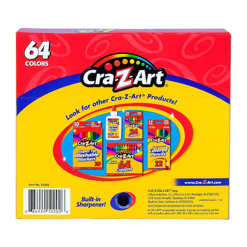 Cra-Z-Art 64-Color Crayons