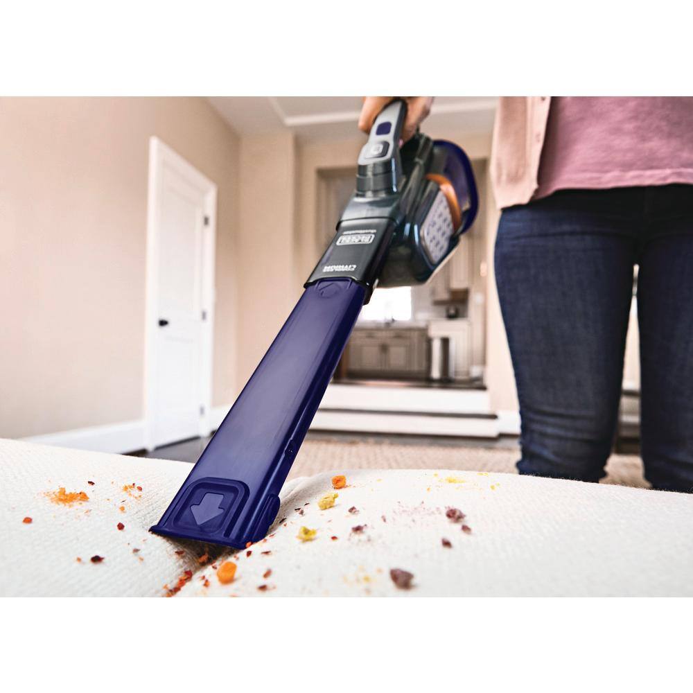 BLACK+DECKER dustbuster AdvancedClean+ 20-Volt Cordless 2.9-Cup Handheld Vacuum Pet HHVK515JP07