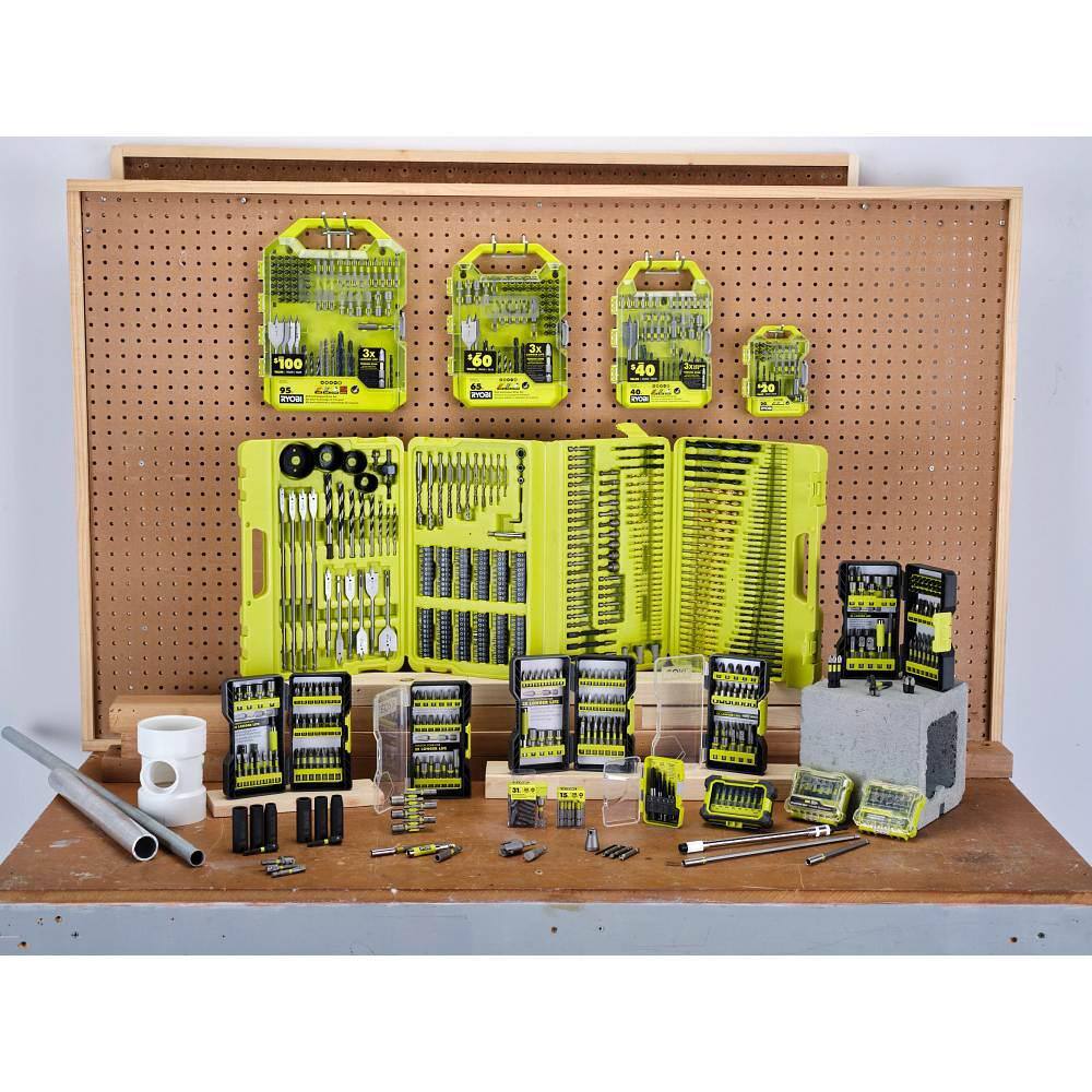 RYOBI Drill and Impact Drive Kit (20-Piece) A98201