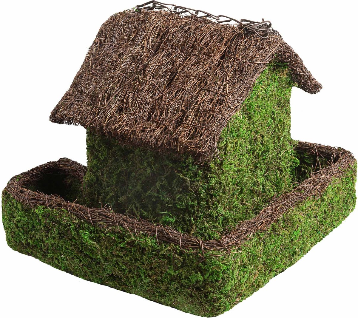 Galapagos Plantable Maison Patio Birdhouse， Fresh Green