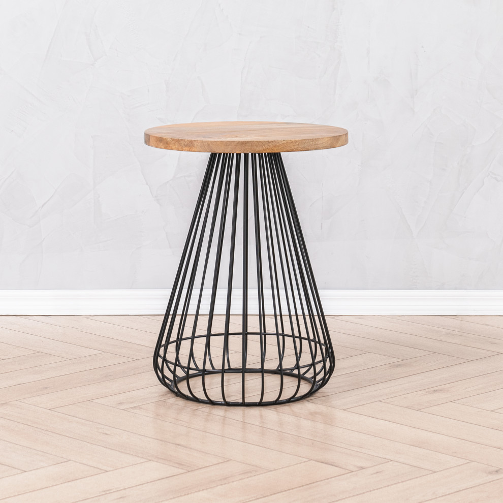 Melody Designer Cage Table   Industrial   Side Tables And End Tables   by MH London  Houzz