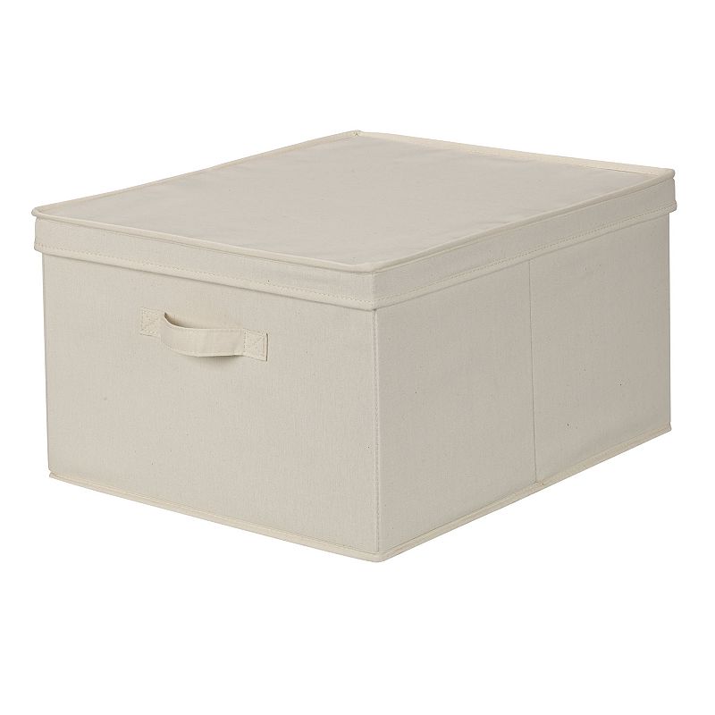 Household Essentials Canvas Storage Box