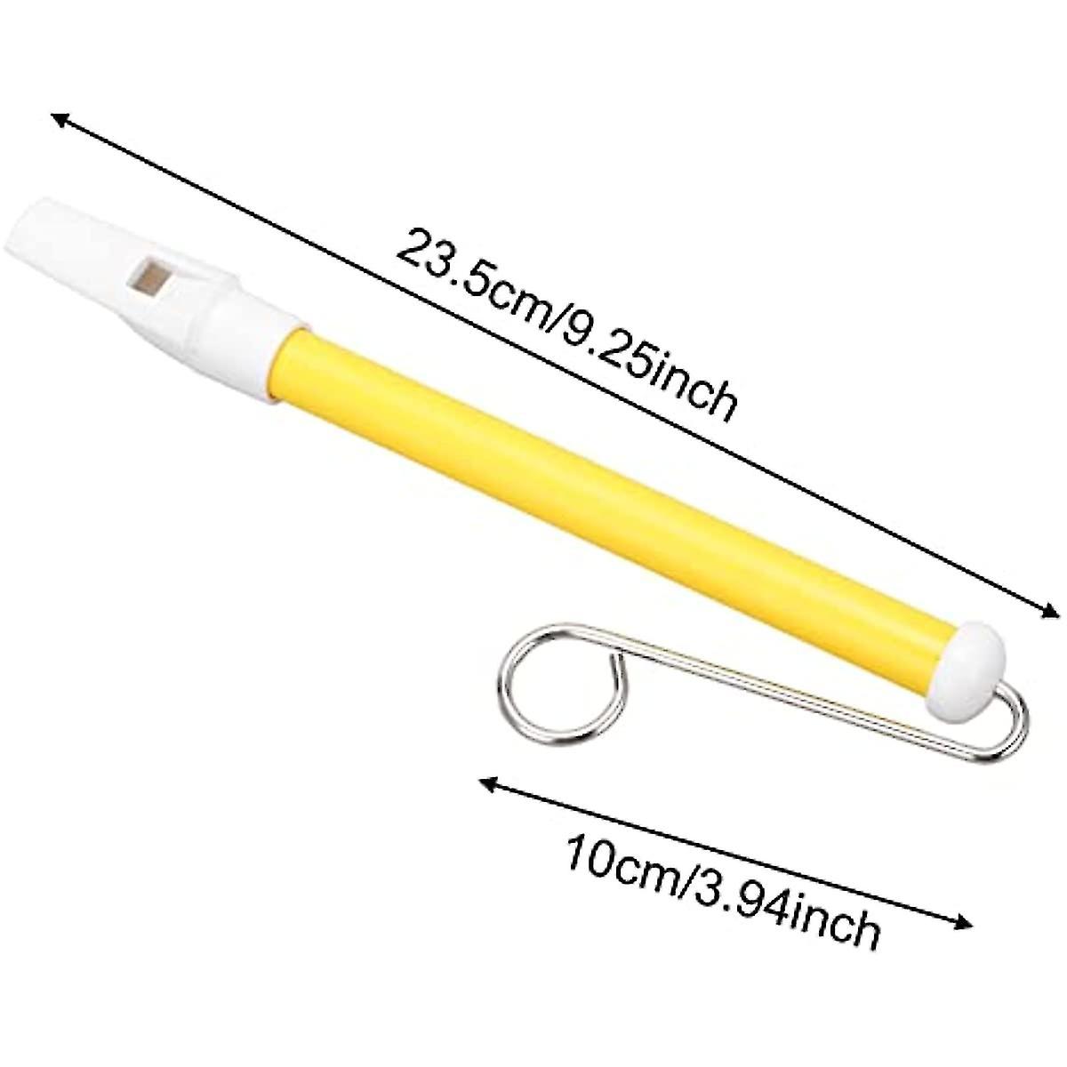 Slide Whistle Instrument  2pcs Slide Whistle Toy Metal Sliding Flute Professional Musical Instrument For Kids Beginners