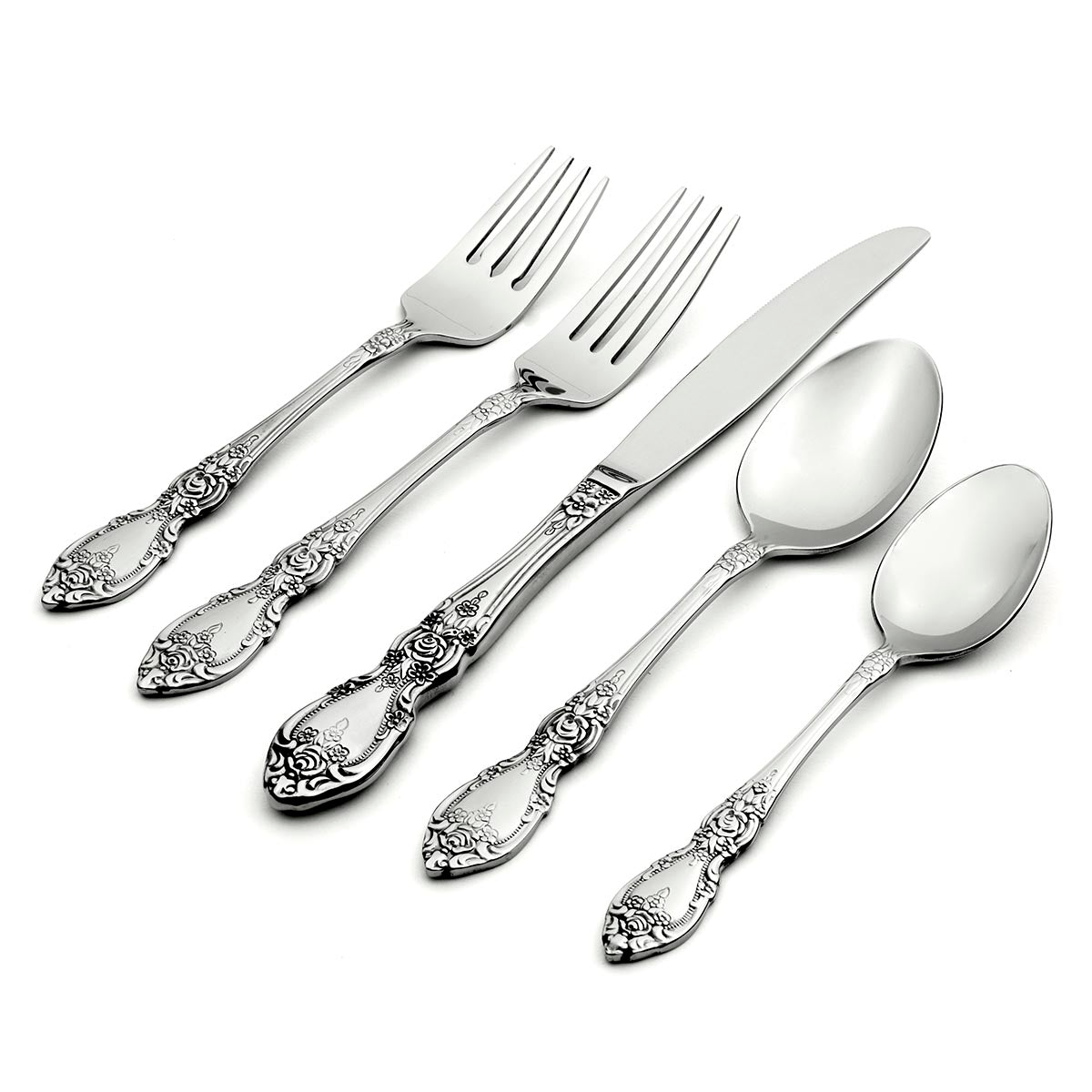 Wordsworth 45 Piece Everyday Flatware Set