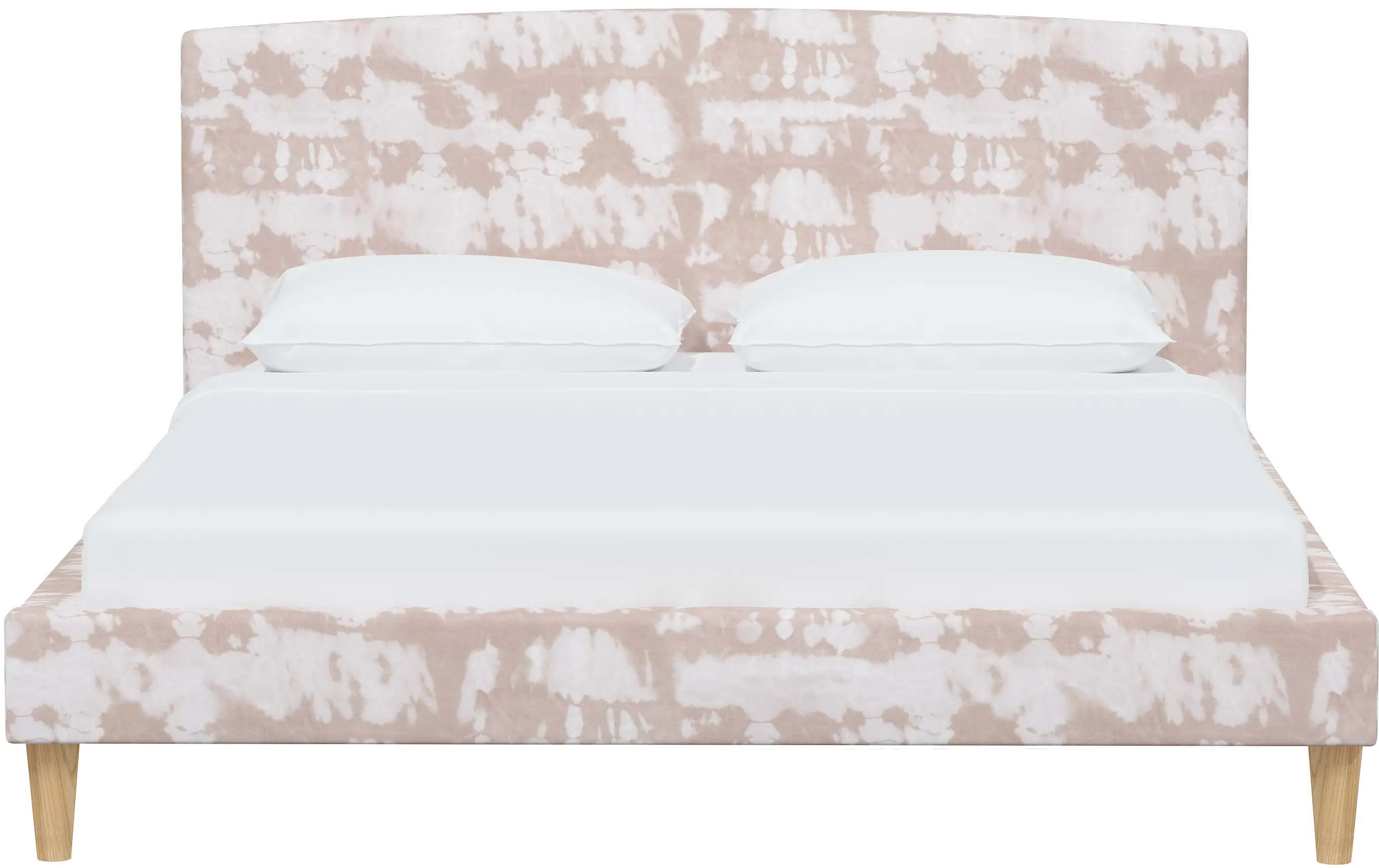 Paige Blush Reverse Tie-Dye Twin Platform Bed - Skyline Furniture