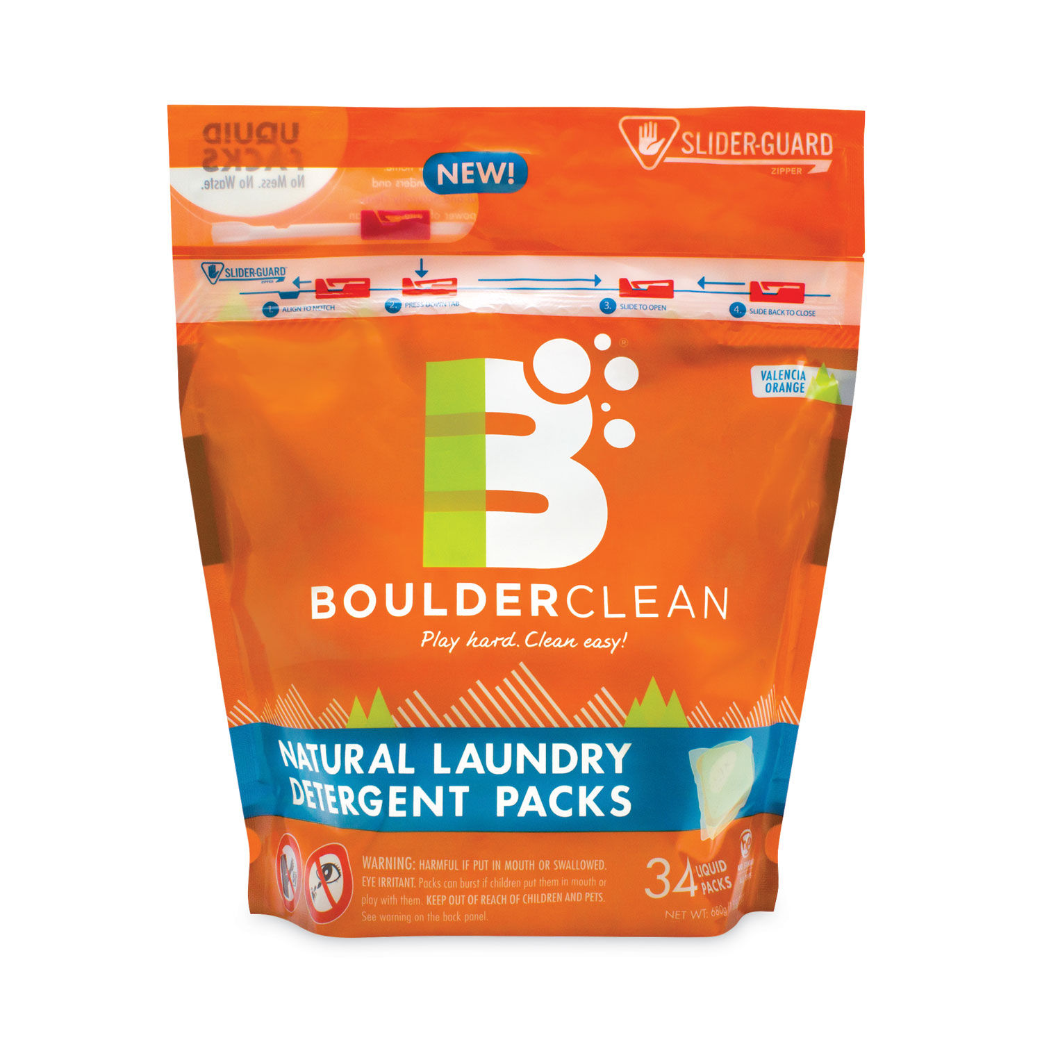 Laundry Detergent Packs by Boulder Clean BCL003700EA