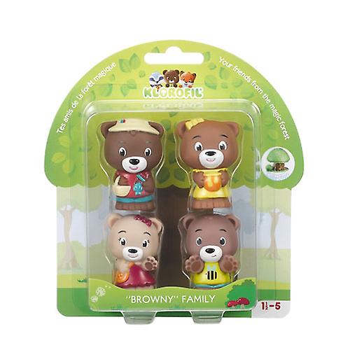 Klorofil The Browny Family (Pack of 4)