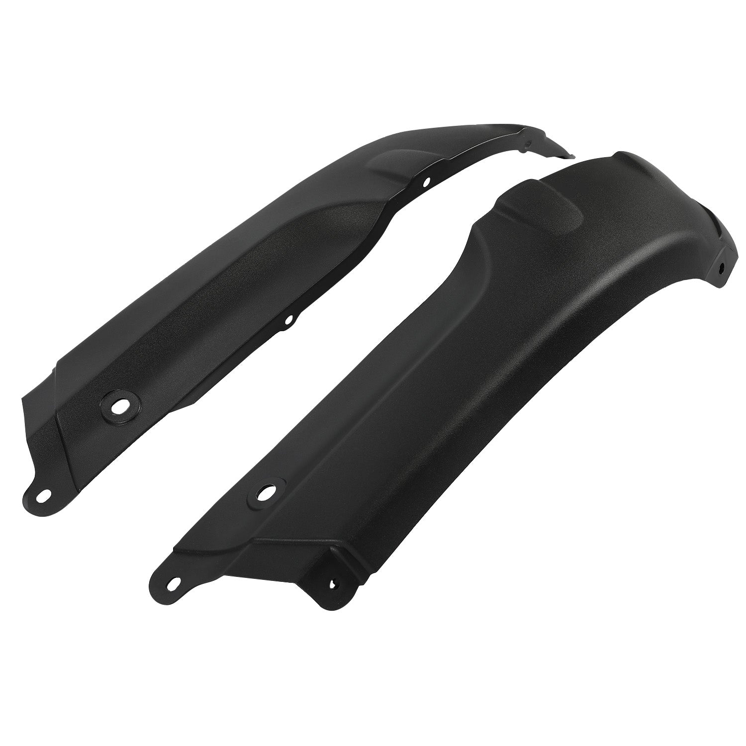 KOJEM Mud Splash Guards Fender Flare Flaps 4Pcs for  05-11 Honda TRX500FE 05-14 TRX500FA Fourtrax Foreman Rubicon 500  Black Plastic