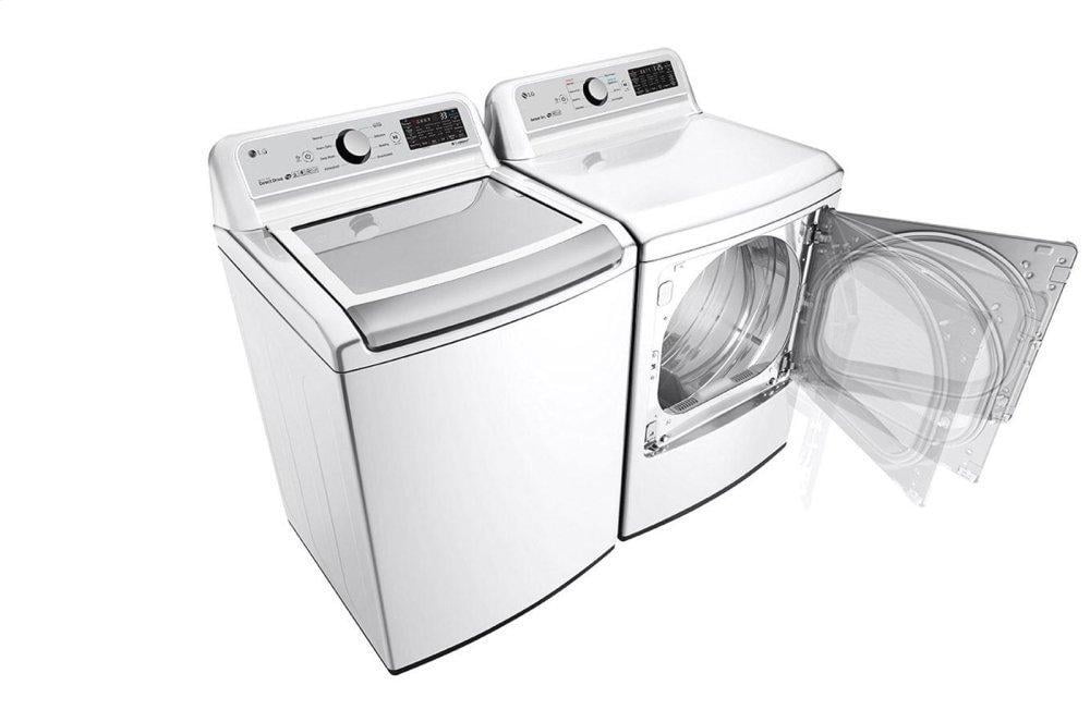 Lg WT7300CW 5.0 Cu.Ft. Smart Wi-Fi Enabled Top Load Washer With Turbowash3D™ Technology