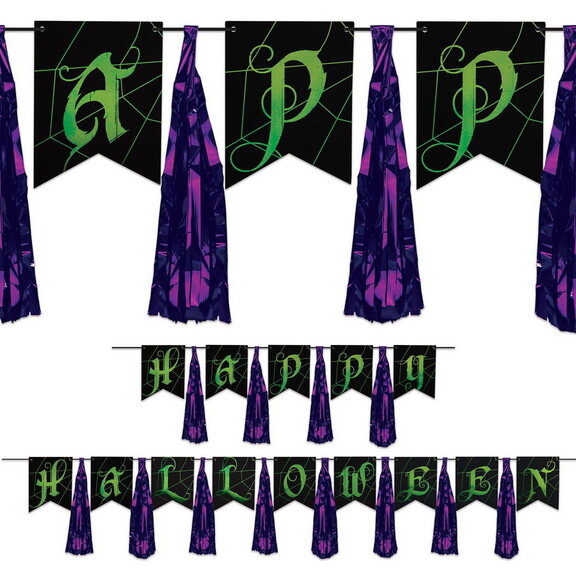 Beistle 00396 Happy Halloween Tassel Streamer  can...