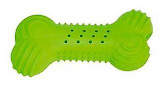 Nayeco Crunchy rubber bone for dogs (Dogs ， Toys and Sport ， In latex)