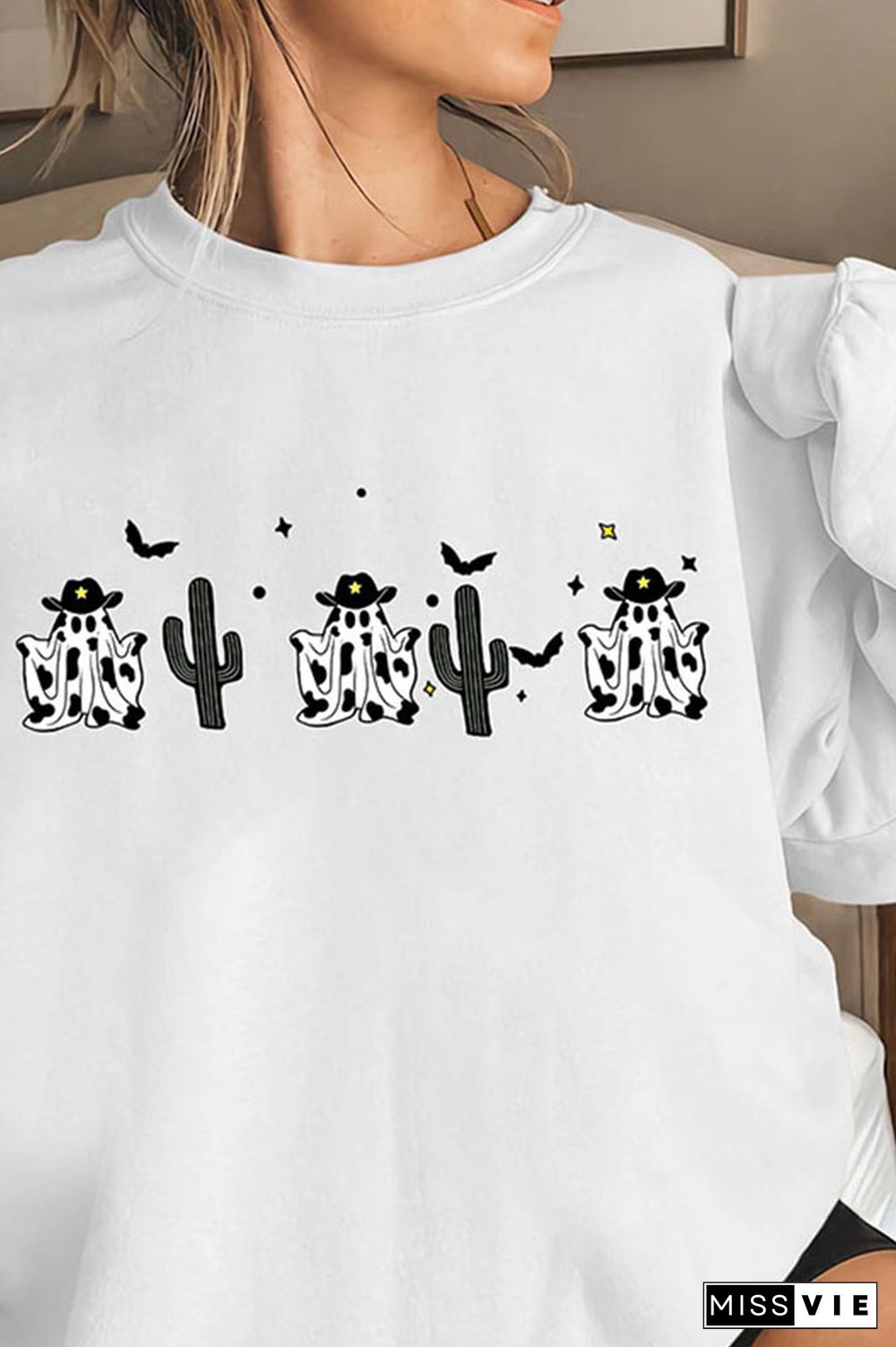 Halloween Cow Sweatshirt Wholesale