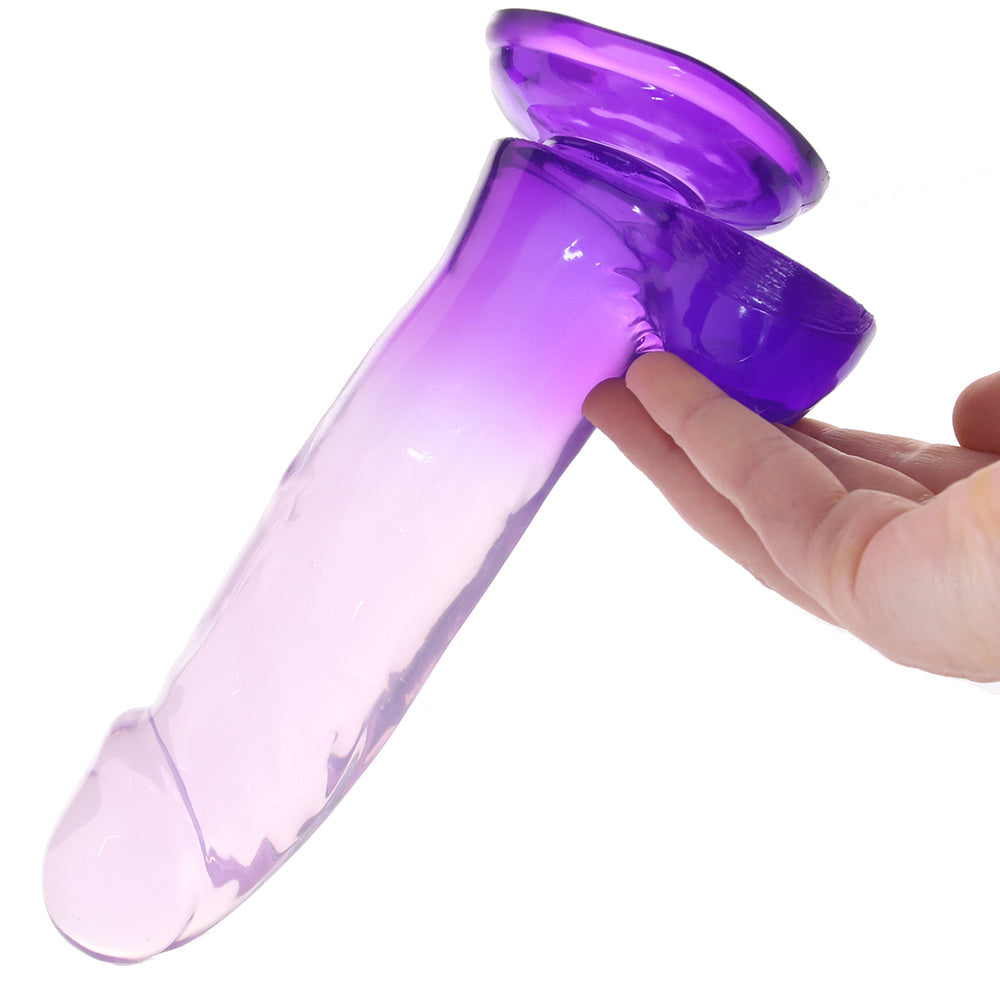 King Cock 7 Inch Ballsy Dildo in Purple