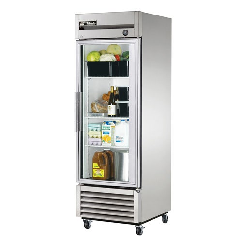 True T-23FG-HC-FGD01 Reach-In Freezer - One Glass Door - 23 Cu. Ft.