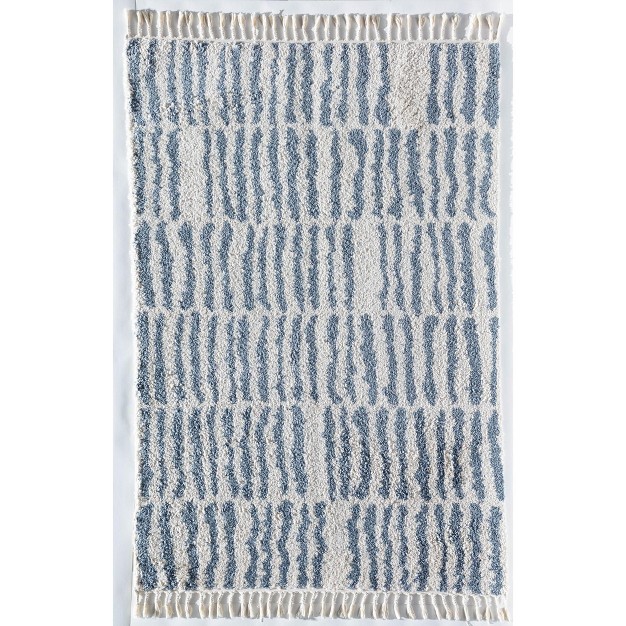 Cosmoliving By Cosmopolitan Bennett Bt30b Modern Geometric stripe Area Rug