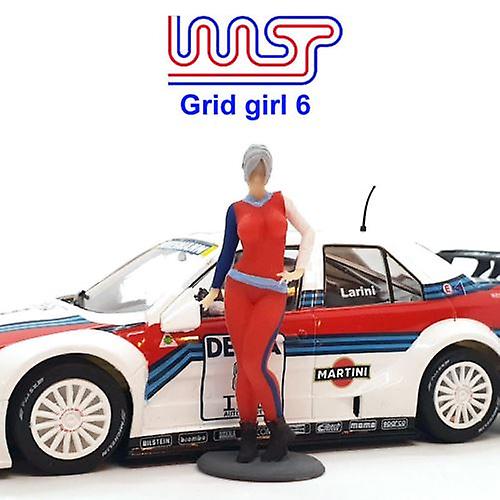 Grid Girl Pit Girls Track Side Scenery Pit Lane Unpainted Figure GG6 WASP