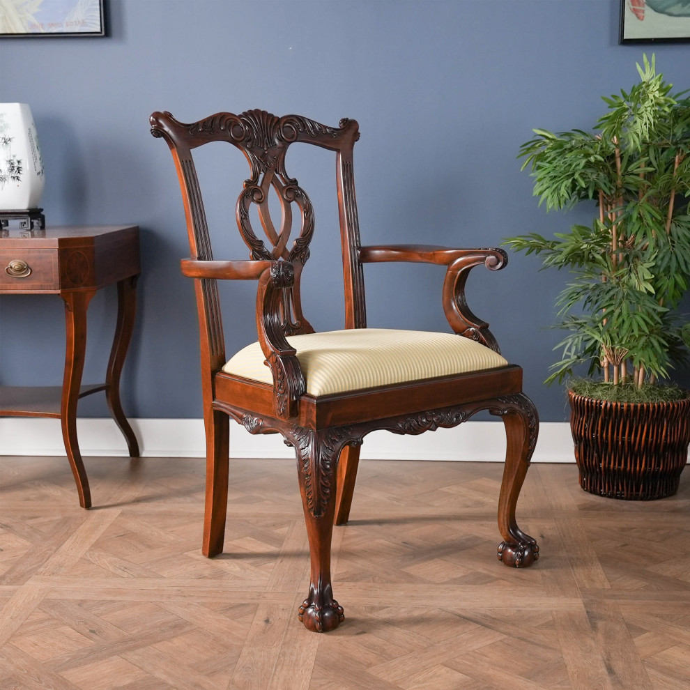 Cambridge Mahogany Arm Chair   Victorian   Dining Chairs   by Niagara Furniture  Houzz