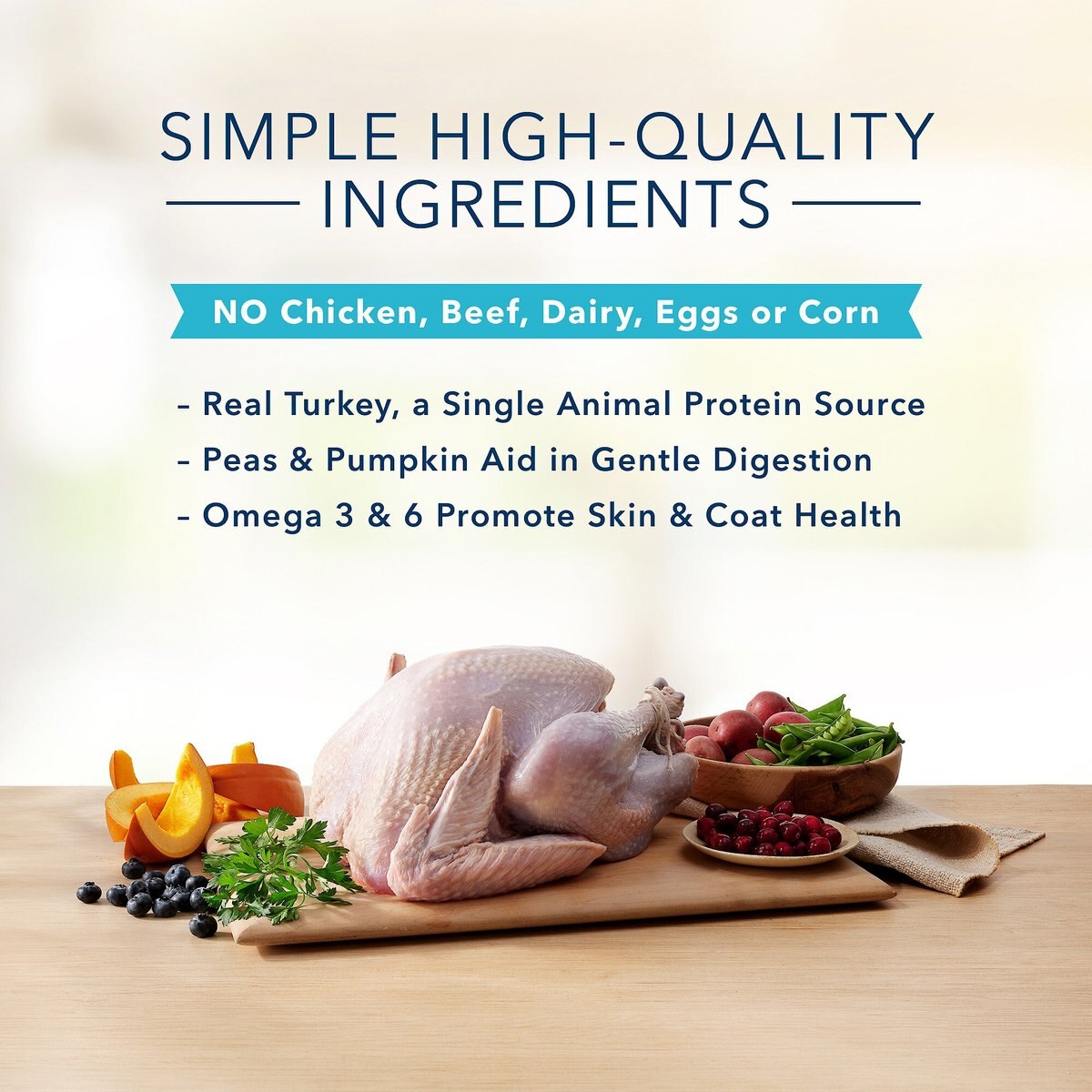 Blue Buffalo Basics Skin and Stomach Care Grain-Free Formula Turkey and Potato Indoor Mature Dry Cat Food