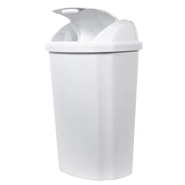 Hefty 13.5 Gal Swing Lid Trash Can