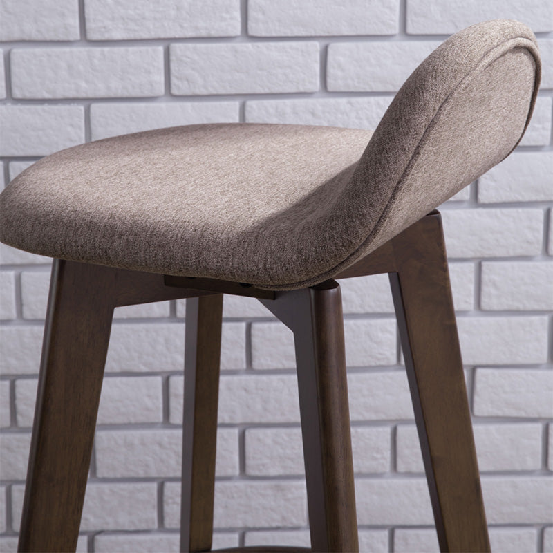 MORA Bar Stool - Chestnut & Walnut