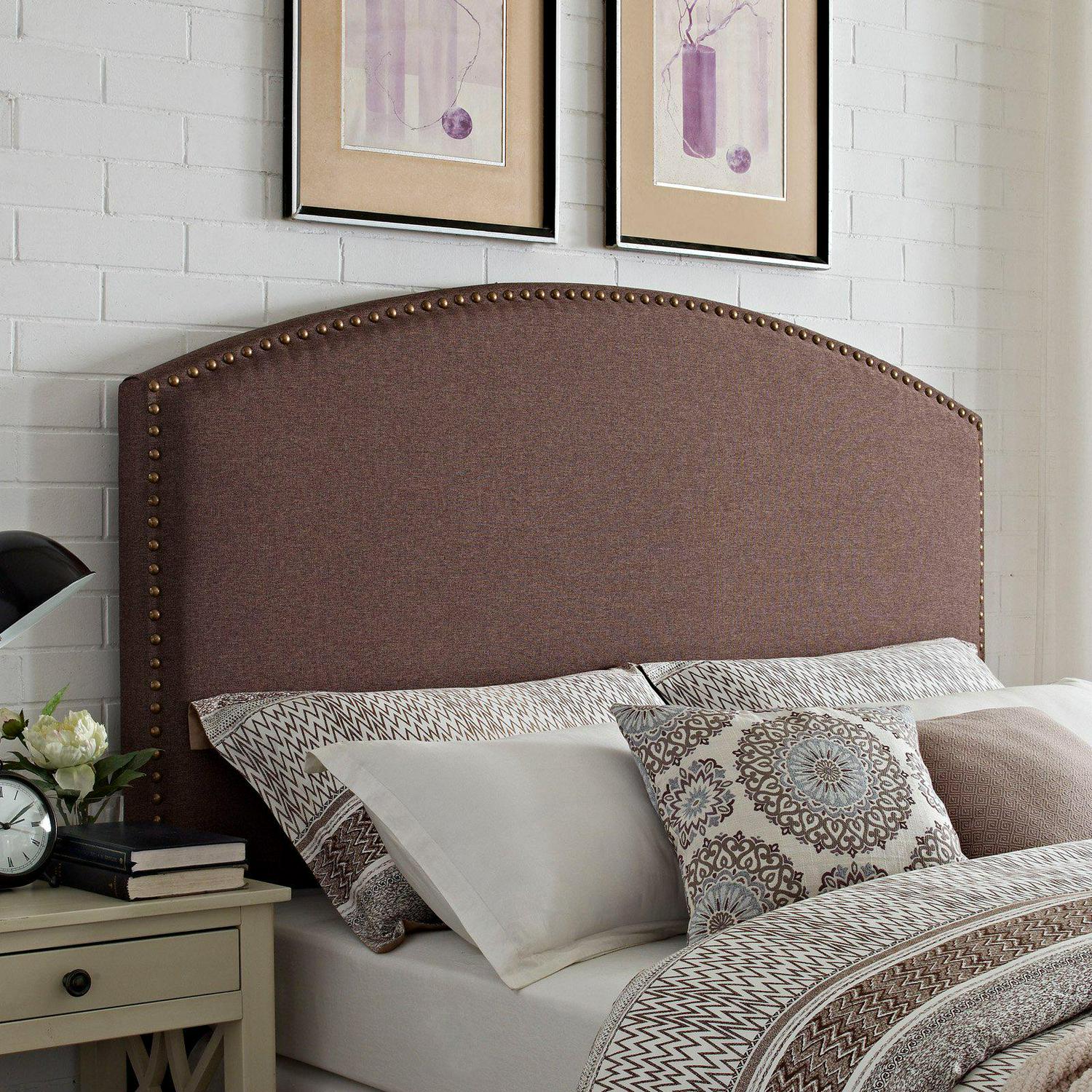 Crosley Cassie Curved Upholstered Headboard