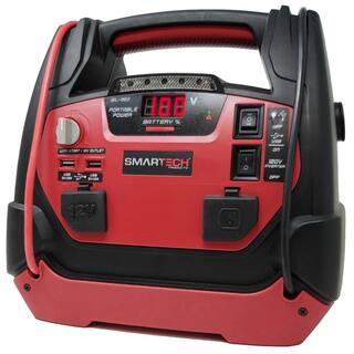 Smartech Products JSL-950 Power Station with Jump Starter and 150 PSI Air Compressor one 120V power inventer outlet JSL-950