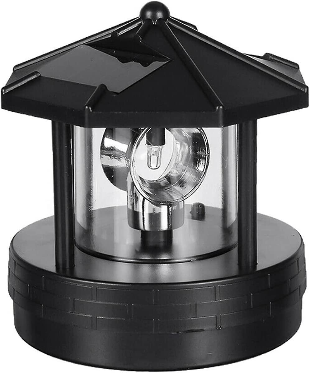 360 Degree Rotating Solar Led Lighthouse， Led Solar Light， Waterproof