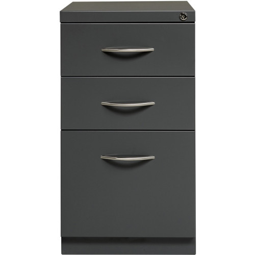 Lorell Premium Mobile BBF Pedestal File - 3-Drawer (79130)