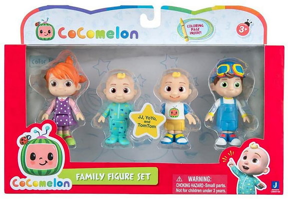 Jazwares JZW CMW0172 C CoComelon Family Figure 4 P...