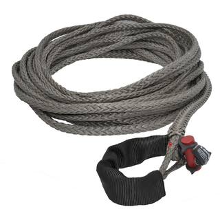 LockJaw 38 in. x 50 ft. Synthetic Winch Line Extension with Integrated Shackle 21-0375050