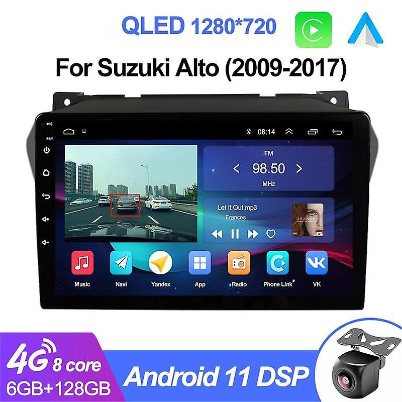 Wifi Android 11 Car Radio Multimedia Players For Suzuki Alto 2009-2016 Carplay 2 din dvd autoradio