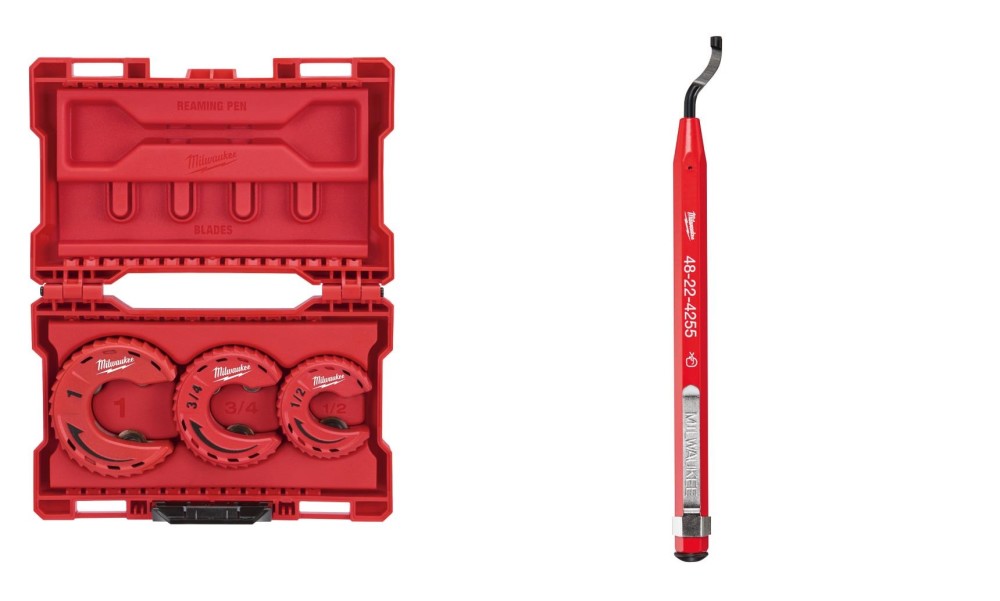 MW Tubing Cutter 3pc Tool Set and Reaming Pen Bundle 48-22-4263-4255 from MW