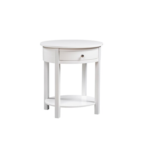 Dillard End Table with Drawer and Shelf