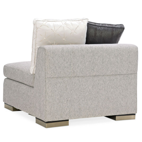 Modern Edge Ivory Sofa