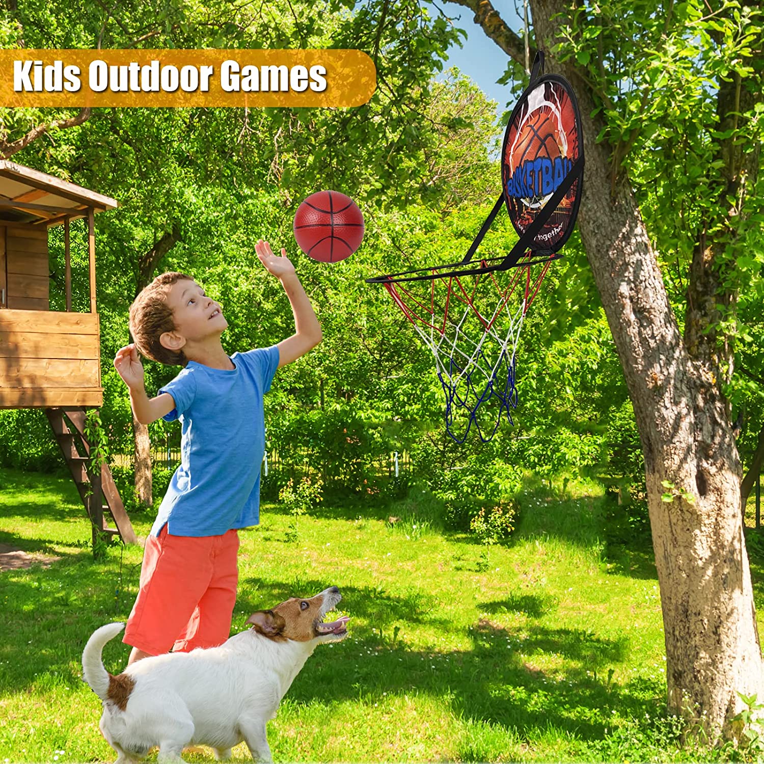 14 Dart Board for Kids， Basketball Hoop for Kids Toddlers Toys for 3 Year Old Boys