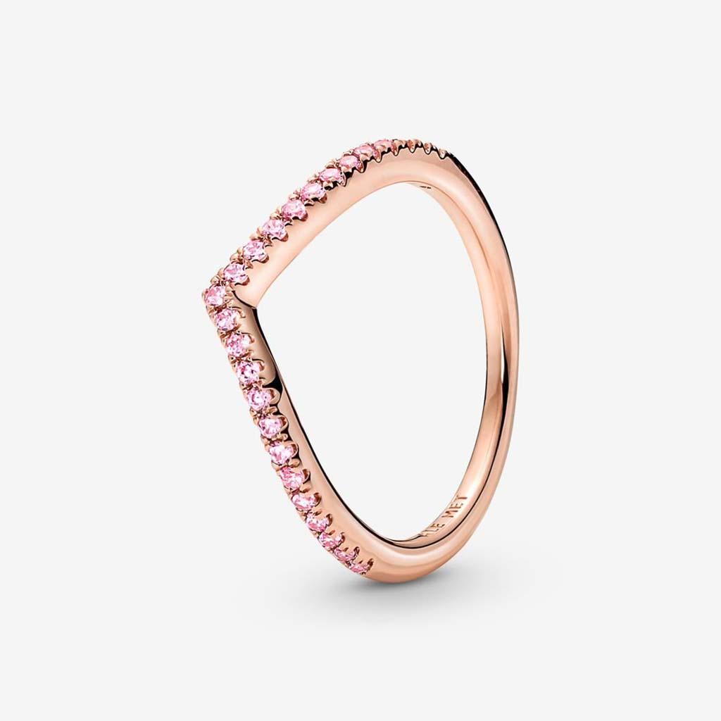 PANDORA  Pandora Timeless Wish Sparkling Pink Ring