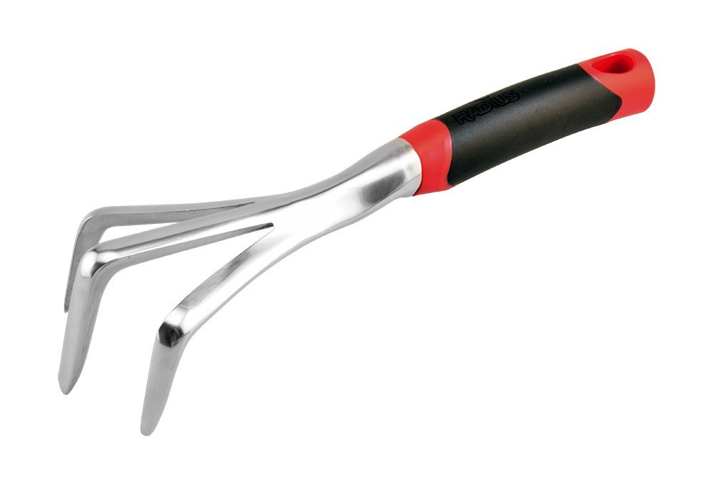 Radius Garden 15311 DIG Garden Hand Cultivator, Red