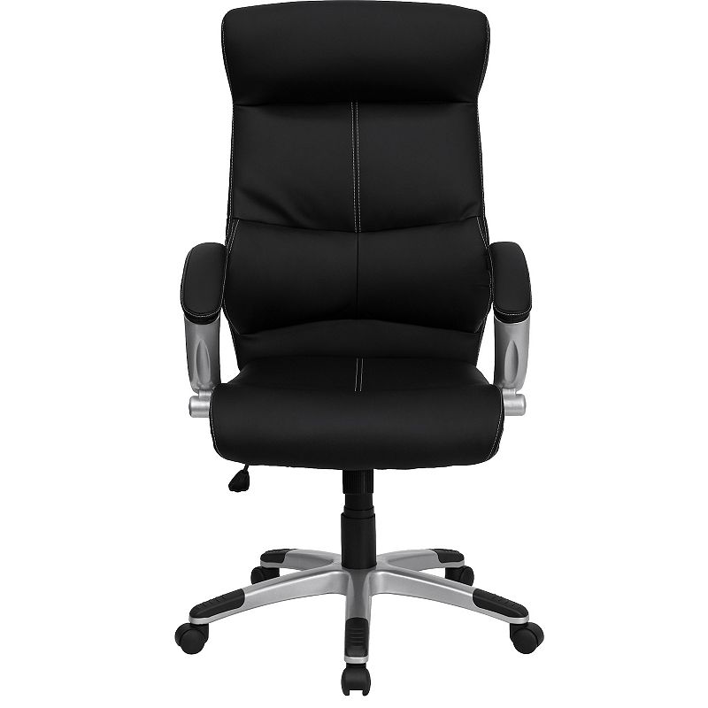 Flash Furniture Karen Faux Leather Swivel Office Chair