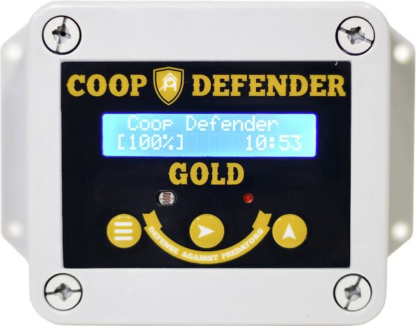 My Favorite Chicken Coop Defender Gold Automatic Chicken Coop Door Opener