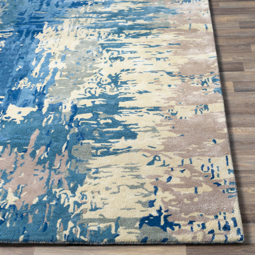 Banshee Wool Global Dark Blue Rug