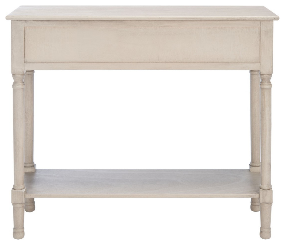 Sutton 2 Drawer Console Greige   French Country   Console Tables   by AED Luxury Home Decor  Houzz