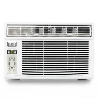 BLACK+DECKER 10000 BTU Window Air Conditioner with Remote in White BD10WT6